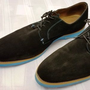 EUC. J D Fisk Black  Suede Shoes. Size 13 M